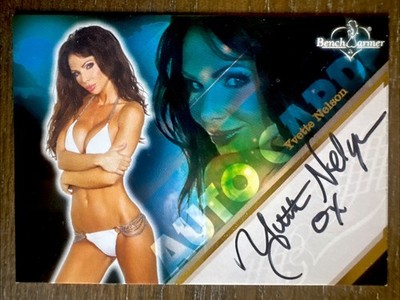 2009 BENCHWARMER LIMITED AUTO: YVETTE NELSON #22 OF 24 AUTOGRAPH