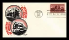 Dr Jim Stamps 3c Railroad Engineers First Day Cover Cachet Craft Ken Boll