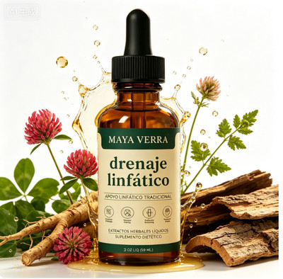 Mayaverra Lymphatic Drainage Drops Herbal Liquid Lymph Support Wellness Tincture