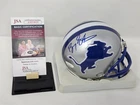 BARRY SANDERS signed LIONS mini helmet JSA COA