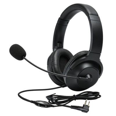 Over The Head Headset Noise Reduction Canceling Radio Earmuffs,VOX Ptt Boom M...