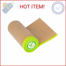 Tangibay Pre-Taped Masking Paper for Painting - 12 inch x 50 feet Tape and Drape