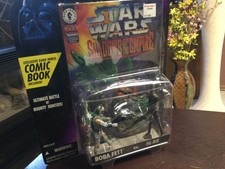 Kenner Star Wars Shadows Empire Boba Fett vs IG-88 1996 w  Comic Book