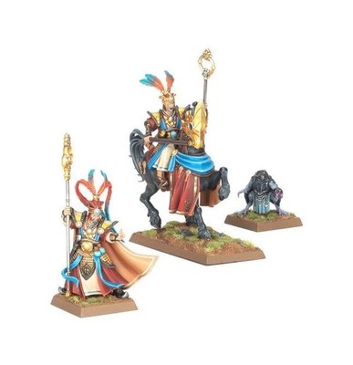 Astromancers foot mounted - Grand Cathay Defenders Bastion Old World Astromancer