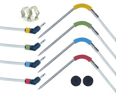 Replacement Meat Temperature Probes for Weber Probe, iGrill & Weber Connect Smar