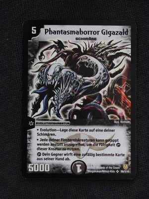 Wizards of the Coast Duel Masters Phantasmahorror Gigazald S6/S10 2005 DE NM