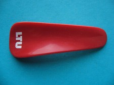 Small Red Travel Shoe Spoon - Plastic Shoehorn Shoe Horn Red LTU