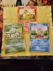 [Pokémon] Japanese Base Set Starter Trio Bundle Charmander Bulbasaur Squirtle