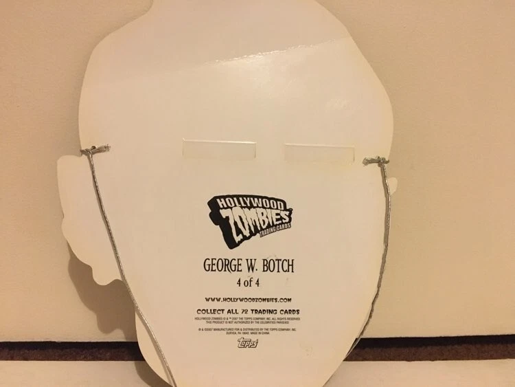 RARE: SDCC Topps 2007 Hollywood Zombies masks trading cards Garbage Pail Kids - Image 4 of 4