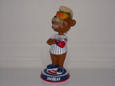 シカゴ・カブス クリストファー・モレル 首振り人形Bobblehead JAVIBEAR Chicago Cubs Clark Mascot Bobblehead Wrigley Field