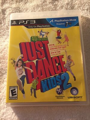 Just Dance Kids 2 (Sony PlayStation 3, 2011) Complete