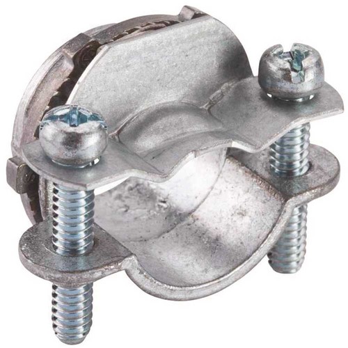Halex 20511 Clamp Connector, Zinc - pack of 5 - Picture 2 of 3