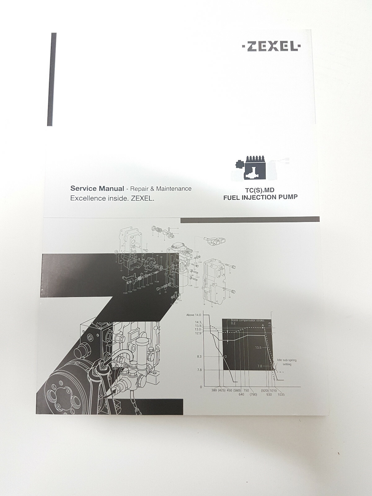 Zexel Service Manual - Repair & Maintenance for TC(S).MD Fuel Injection Pump MD | eBay