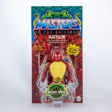 Masters of The Universe Origins Rattlor Figure Snake Men MOTU Unpunched 2023