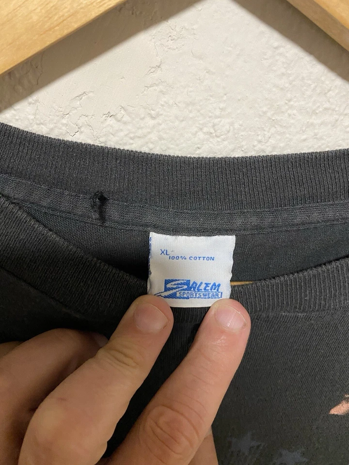 Vintage MLB All Star Game 1990 Bo Jackson Shirt Size XL Salem Sportswear RARE - Image 3 of 4