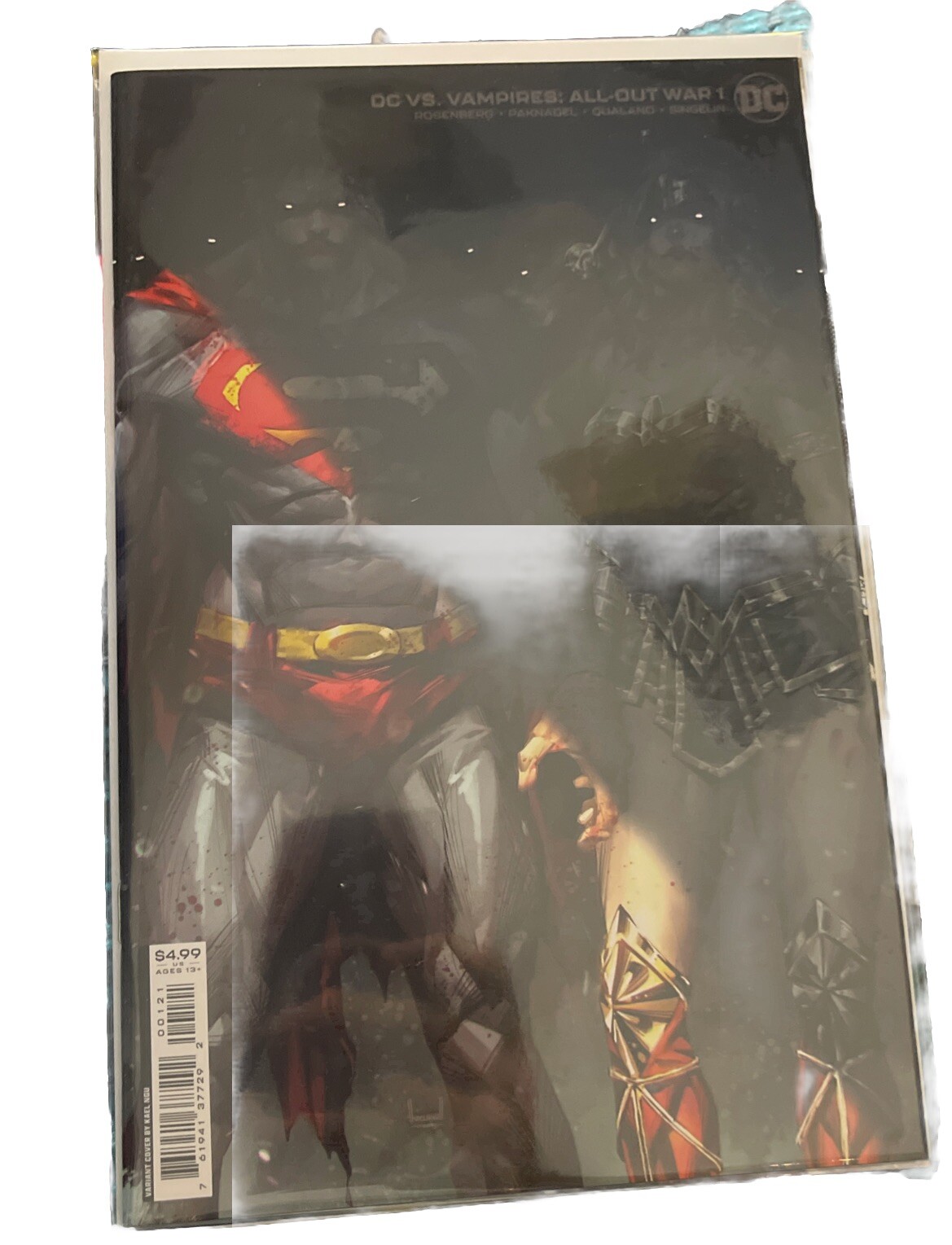 🔥 Dc Vs. Vampires: All-Out War #1 /Ngu Variant Dc (2022) Jsa, Deathstroke/ Nm