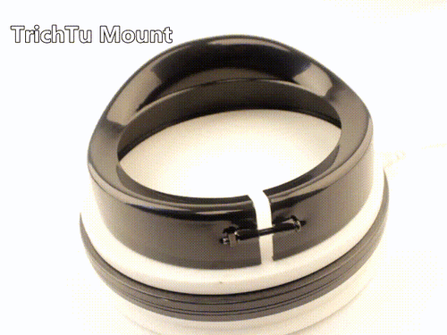 Gloss Black 7" Headlight Visor Trim Ring Fit For Harley Road King Electra Glide - Picture 2 of 16