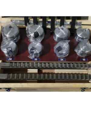 16-Piece Metric Broach Set Multi-Size Keyway Push Cutters Metric 16-Piece Set
