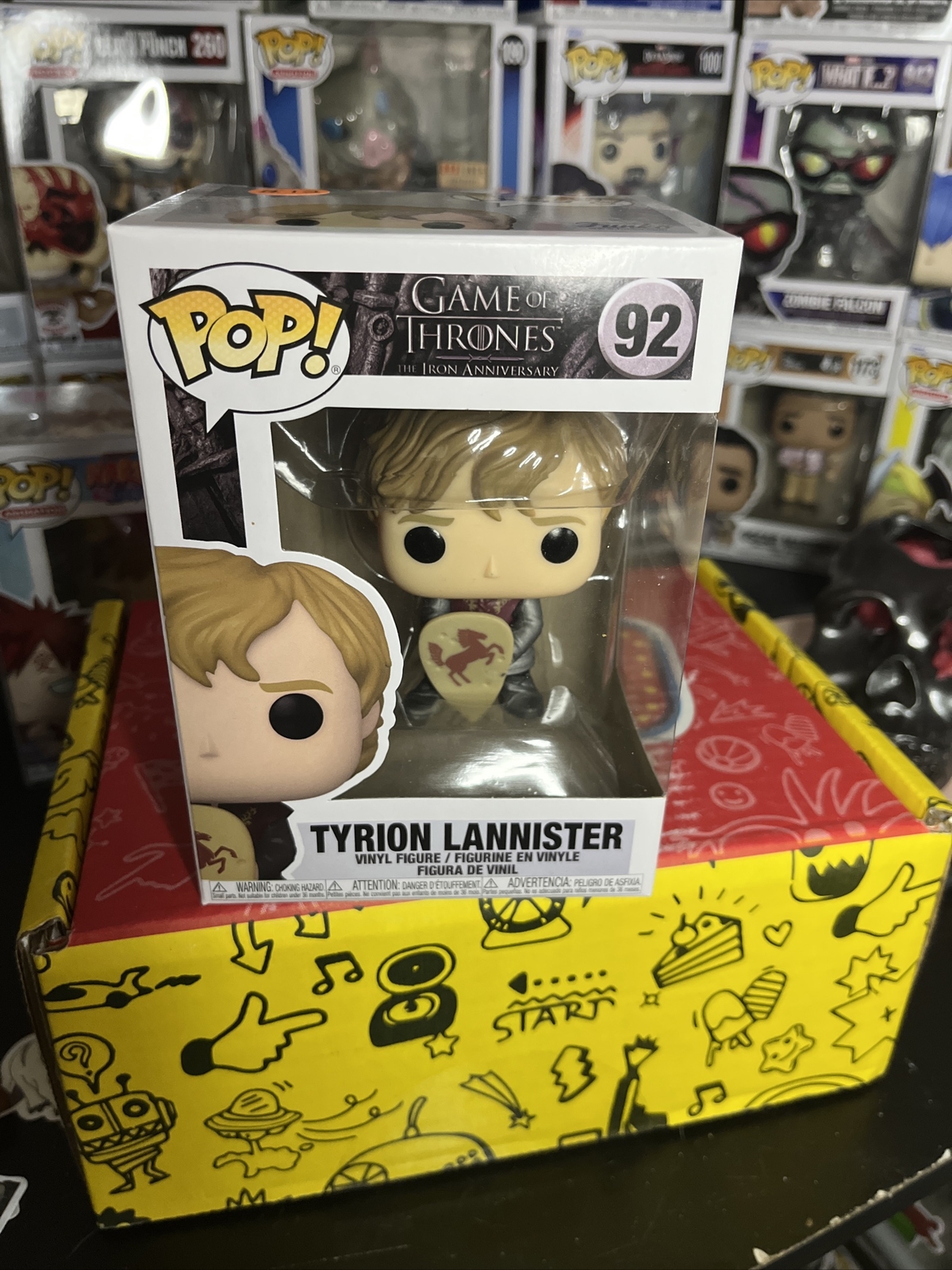 Funko Pop! Tv: Game Of Thrones - Tyrion With Shield #92