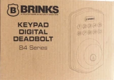 BRINKS DIGITAL DEADBOLT, TUSCAN BRONZE-84 SERIES
