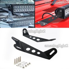 Fit 2007-17 Jeep Wrangler Jk Hood Mounting Bracket For 20-22inch Led Light Bar Fit 2007-17 Jeep Wrangler Jk Hood Mounting Bracket For 20-22inch Led Light Bar
