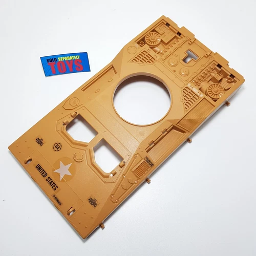 GI Joe Mauler *ORIGINAL* TANK TOP chassis chassy cover vehicle part vtg 1985