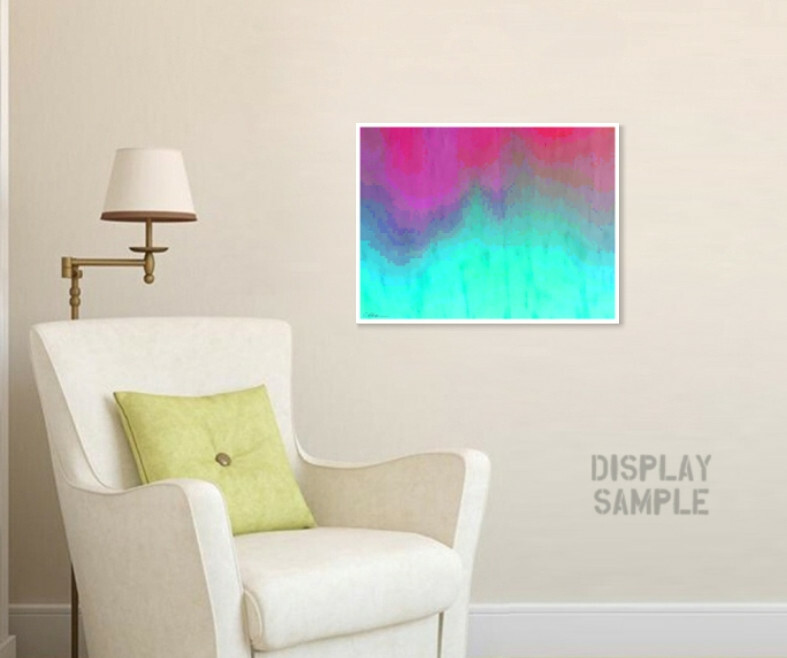 Cosmic Sea Foam on Pink Sand * Signed Fine Art Print * 2021 * Cathy Peterson