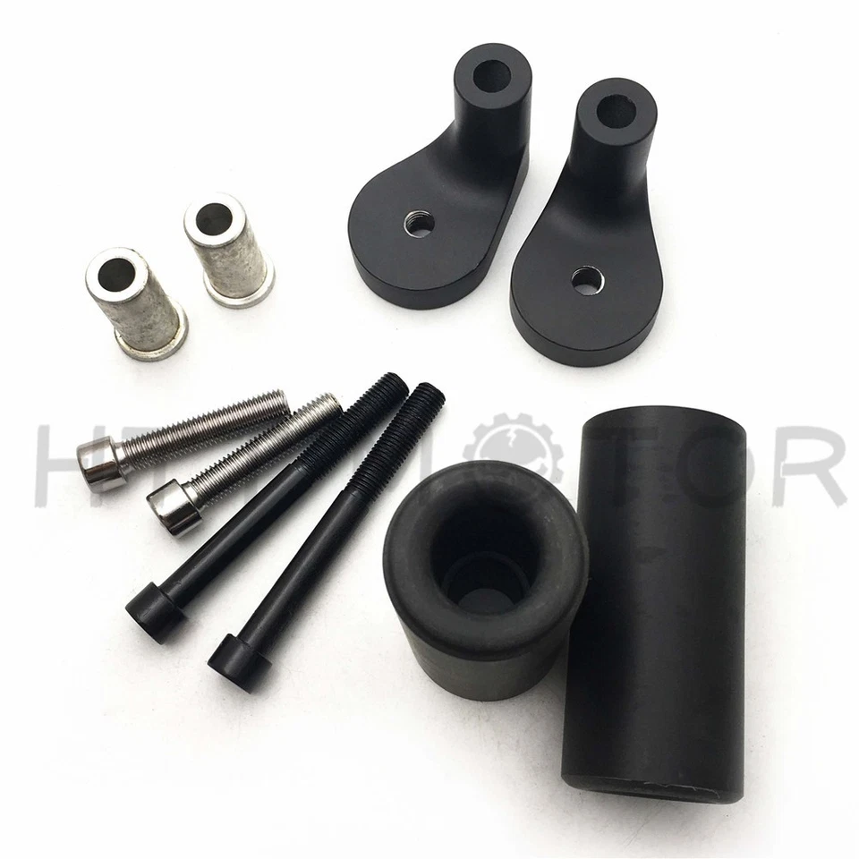 Frame Slider Protector for Kawasaki ZRX 1100 1999-2000 ZRX 1200R 2001-2005 Black - Image 3 of 4