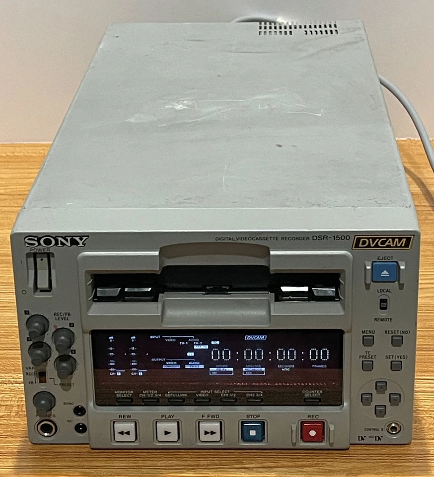 Sony DSR-1500 DVCAM Digital VCR - Image 2 of 4