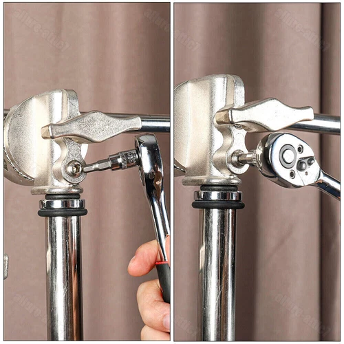 46Pcs Socket Wrench Set 1/4" Drive Ratchet Metric Kit Garage Car Repair Tool USA - Picture 10 of 23