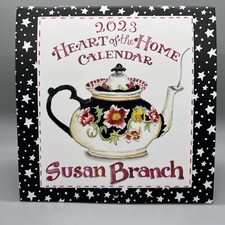 Susan Branch 2023 Mini Wall Calendar Heart Of The Home Teacup Art Cottage