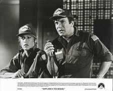 William Shatner Sandahl Bergman Photograph Airplane II Movie 1982 Promotional