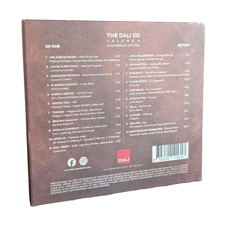 The DALI CD Volume 6 Anniversary Edition - Bild 2 von 2