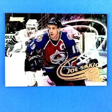 Joe Sakic 1996-97 Donruss Go Top Shelf Insert #3 0746/2000 NHL HOF Avalanche