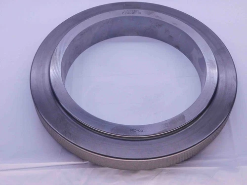 7.0000 CLASS X MASTER PLAIN BORE RING GAGE ONSIZE 7.0 178 mm 7.000 7.00 SETTING