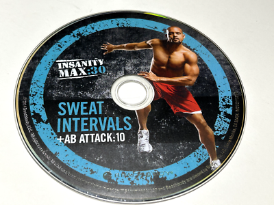 Insanity Max 30 Sweat Intervals AB Attack DVD Replacement Disc
