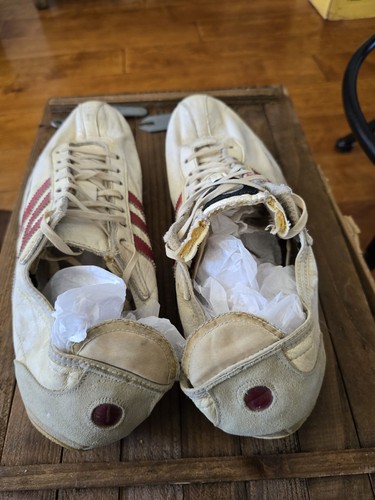 Vintage Spot Bilt 1940s Track Spikes Shoes Leather. ( READ ) - Picture 4 of 9