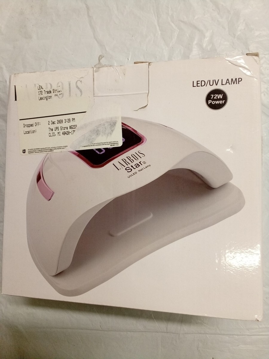 LARBOIS 2-In-1 LED/UV Nail Lamp (WHITE) | eBay