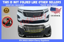 Fit 2022 - 2024 CHEVY Equinox premier FT Bumper Assy w/6 Sensor Holes G1014144-H