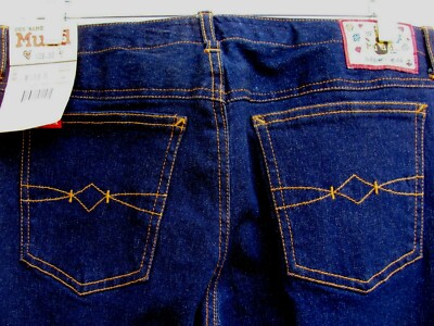 VTG 90s..MUDD..HIPPIE..BELL BOTTOM..DENIM JEANS..w SEAMS