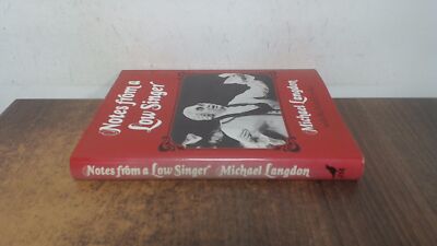 			Notes from a Low Singer (signed), Michael Langdon with Richard Fa		