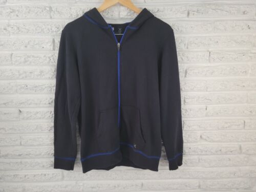 Xersion Boy Shirt XXL 18 Hoodie Sweatshirt Full Zip Long Sleeve Black Activewear - Picture 1 of 8