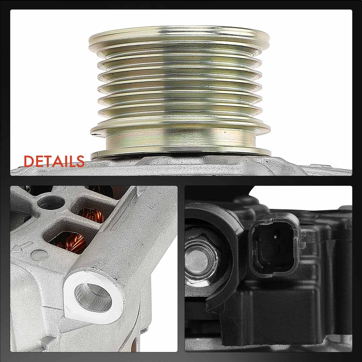 Alternator Chevrolet Malibu 2008 - 2012 Equinox Pontiac GMC 3.6L