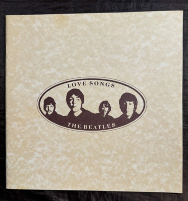 Beatles Love Songs Lyric Booklet 1977 Capital Records EMI Book only