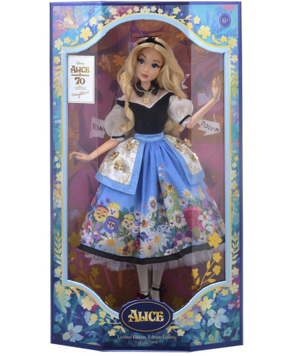 Disney Alice in Wonderland LE Doll by Mary Blair 70th