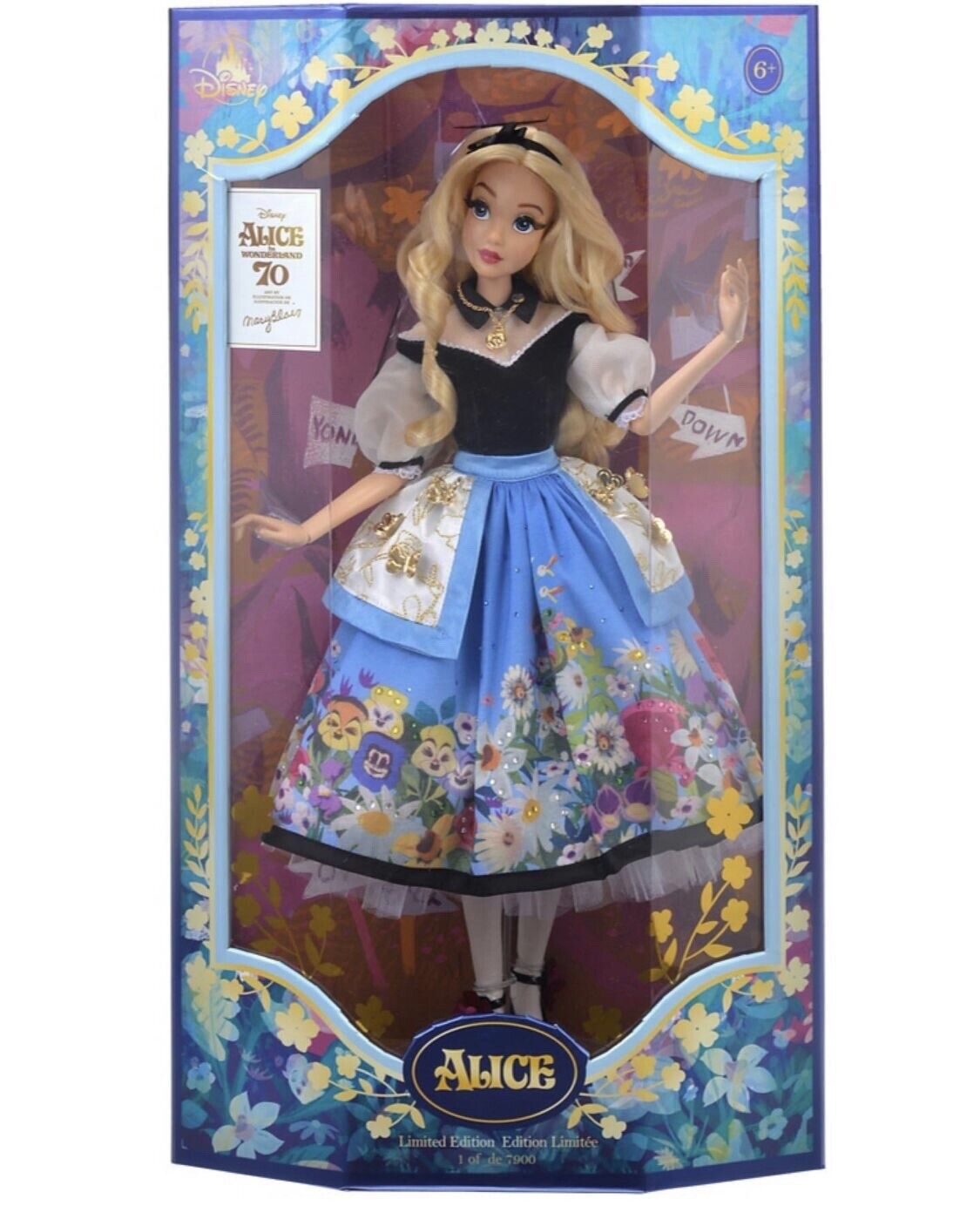 Disney Alice in Wonderland LE Doll by Mary Blair 70th Anniversary (CF JAPAN  LOT)