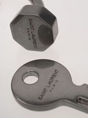 小物 SAINT LAURENT piercing key ring SAINT LAURENT Other Accessories Silver Mens Piercing Key