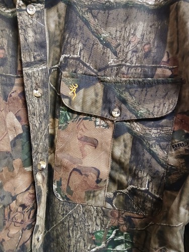 Browning- Break Up Infinity Camo LS Button Up Collared Shirt 2X-Never Worn - Picture 19 of 19
