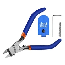 stedi Single-Blade Nipper, Ultra-thin Double-blades Nippers with Protective Case