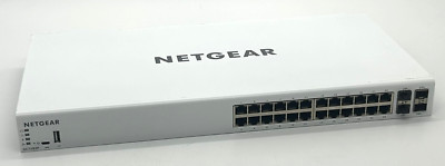 NETGEAR GC728XP 28-Port Gigabit Ethernet Insight Managed Smart Cloud PoE+ Switch